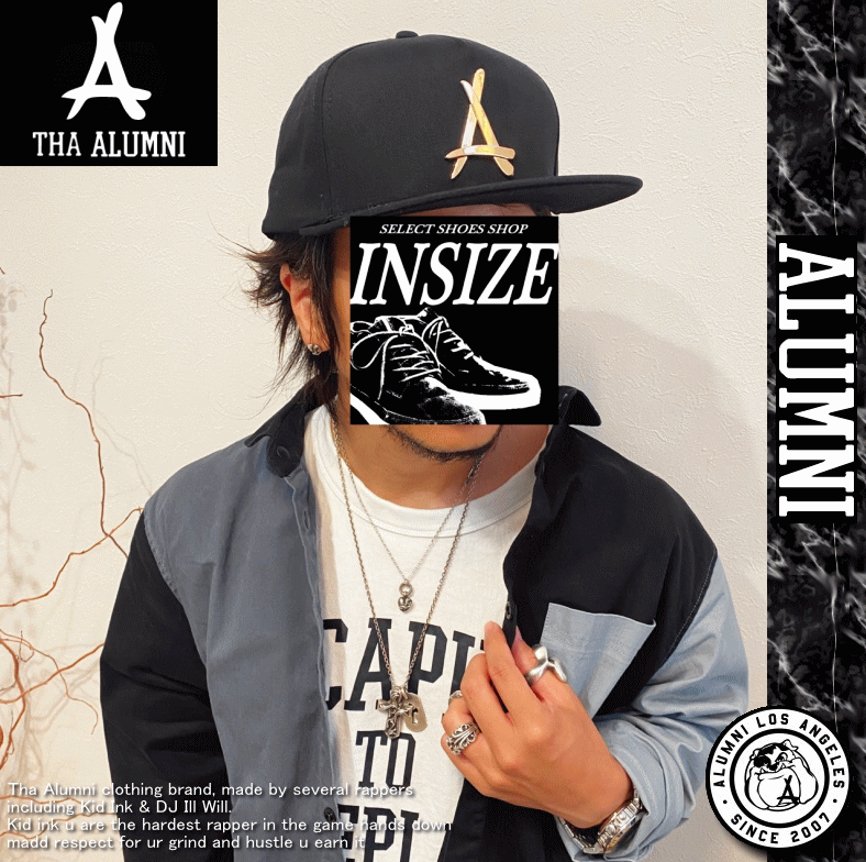 Tha Alumni Clothing アルムナイ クロージング 24K SNAPBACK 24K