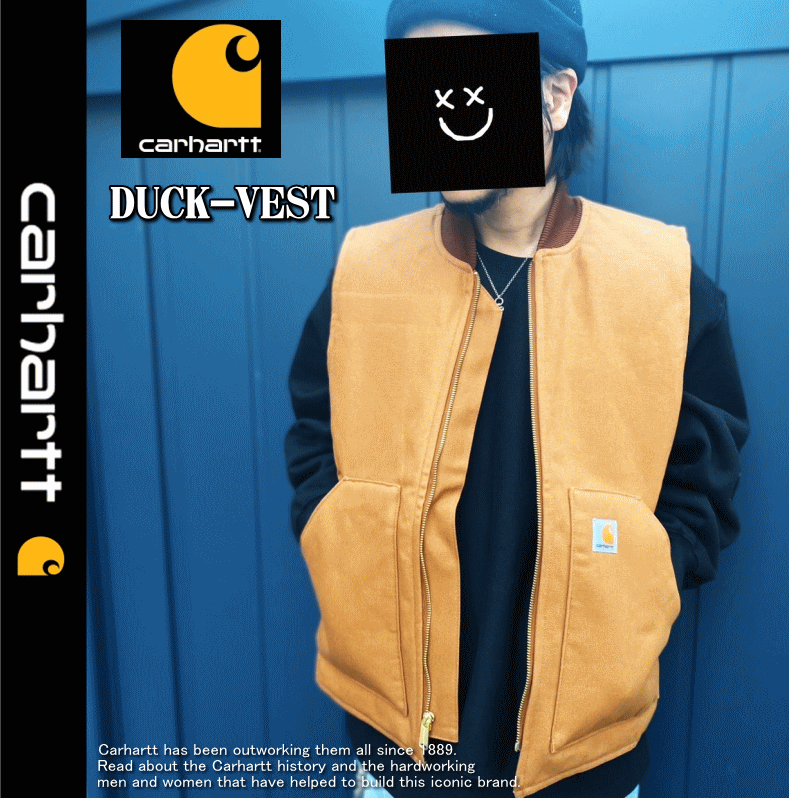 Carhartt カーハート Duck Vest V01 ダック ワーク ベスト 中綿