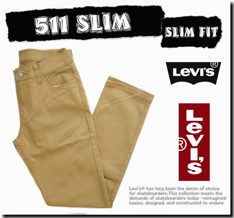 Levi's（リーバイス） 【米国モデル・日本未発売】 Levis 511 SLIM