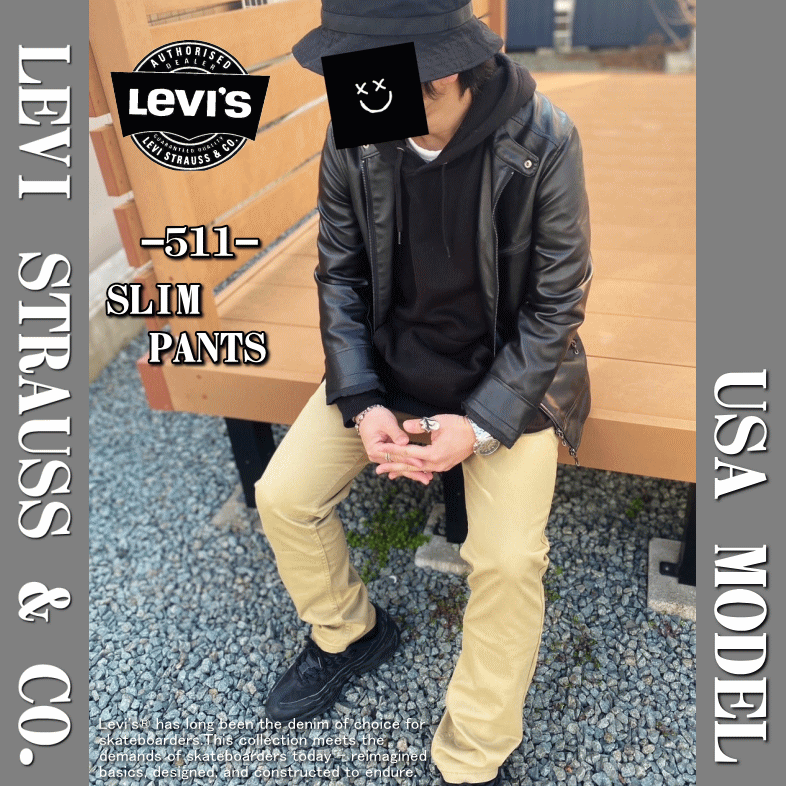 Levi's（リーバイス） 【米国モデル・日本未発売】 Levis 511 SLIM