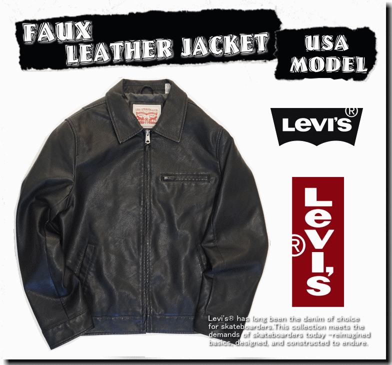 Levi's 【米国モデル】 Levis リーバイス FAUX LEATHER CLASSIC