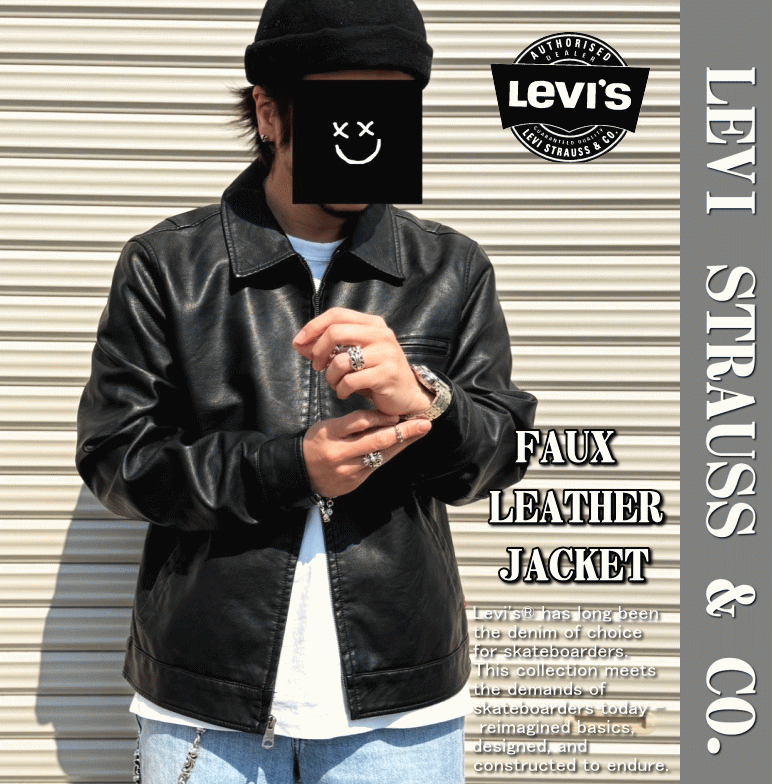 Levi's 【米国モデル】 Levis リーバイス FAUX LEATHER CLASSIC