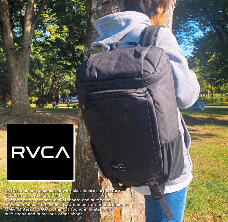 米国モデル】 RVCA ルーカ VOYAGE BACKPACK ボヤージュ バックパック