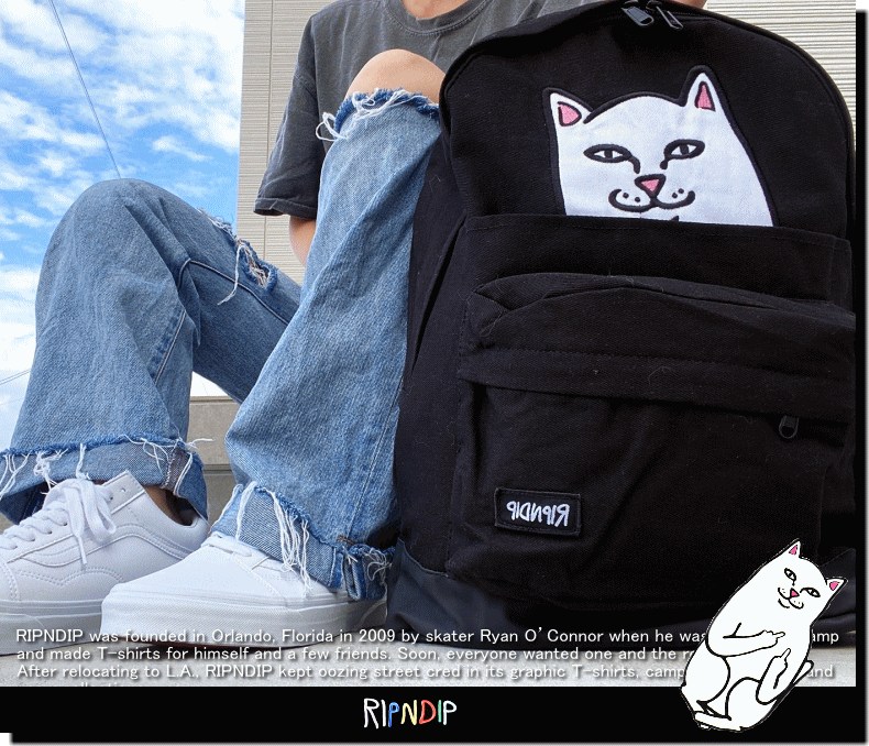 在庫処分】 RIPNDIP リップンディップ Lord Nermal Velcro Hands