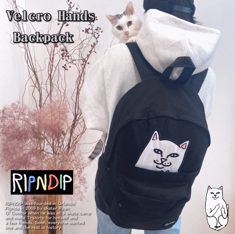 在庫処分】 RIPNDIP リップンディップ Lord Nermal Velcro Hands