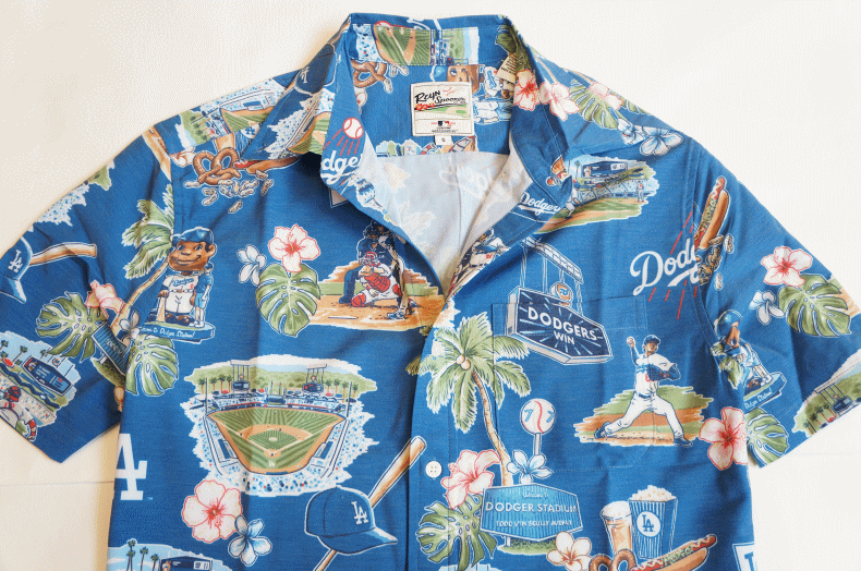 Reyn Spooner レインスプーナー MLB SCENIC Los Angeles DODGERS