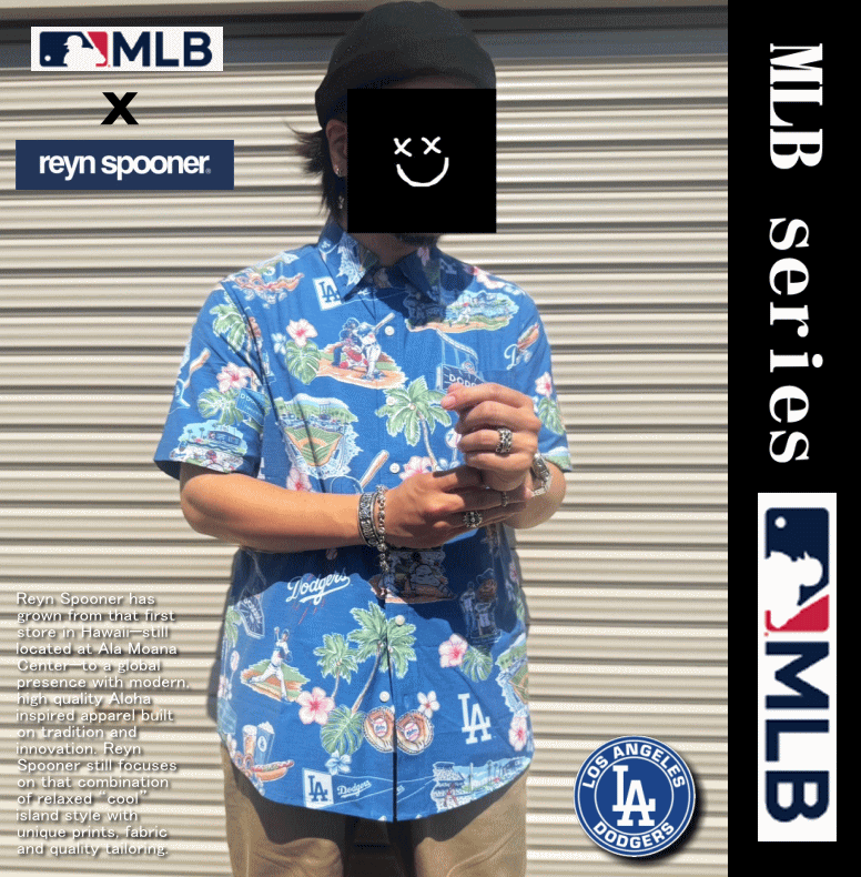 ドジャース　アロハ　シャツ　未開封 Amazon.co.jp: Reyn Spooner ロサンゼルス・ドジャース アロハ