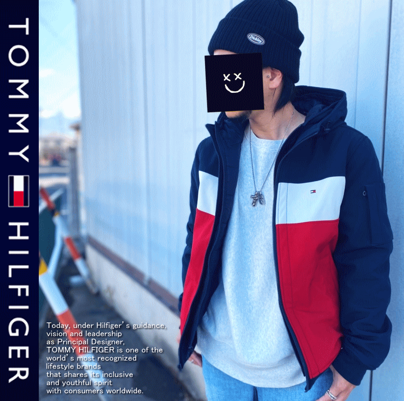 Tommy Hilfiger トミー ヒルフィガー SOFTSHELL HOODY WITH CONTRAST