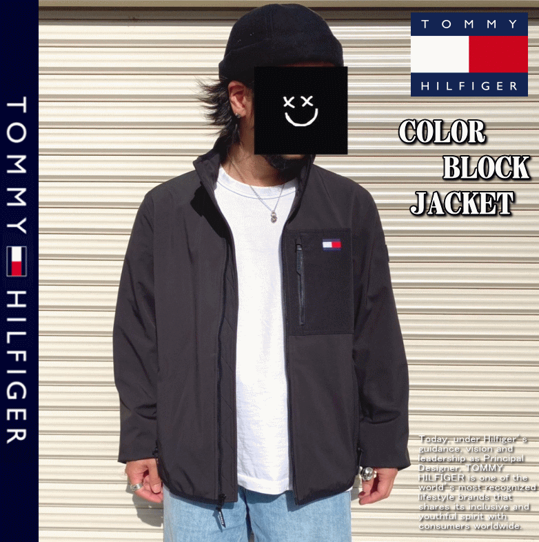 Tommy Hilfiger トミー ヒルフィガー SOFTSHELL COLOR BLOCK JACKET ソフトシェル ジャケット 152AP667