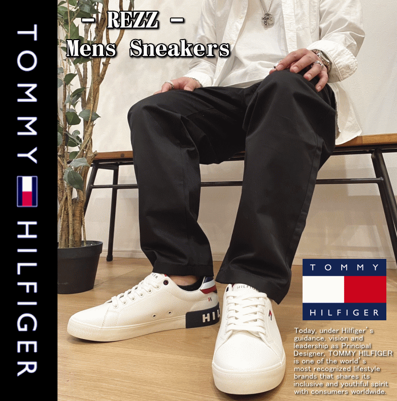 メンズ】 Tommy Hilfiger トミー ヒルフィガー REZZ スニーカー : rezz-wht : INSIZE - 通販 -  Yahoo!ショッピング