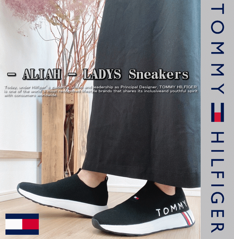 レディース】 Tommy Hilfiger トミー ヒルフィガー ALIAH スニーカー