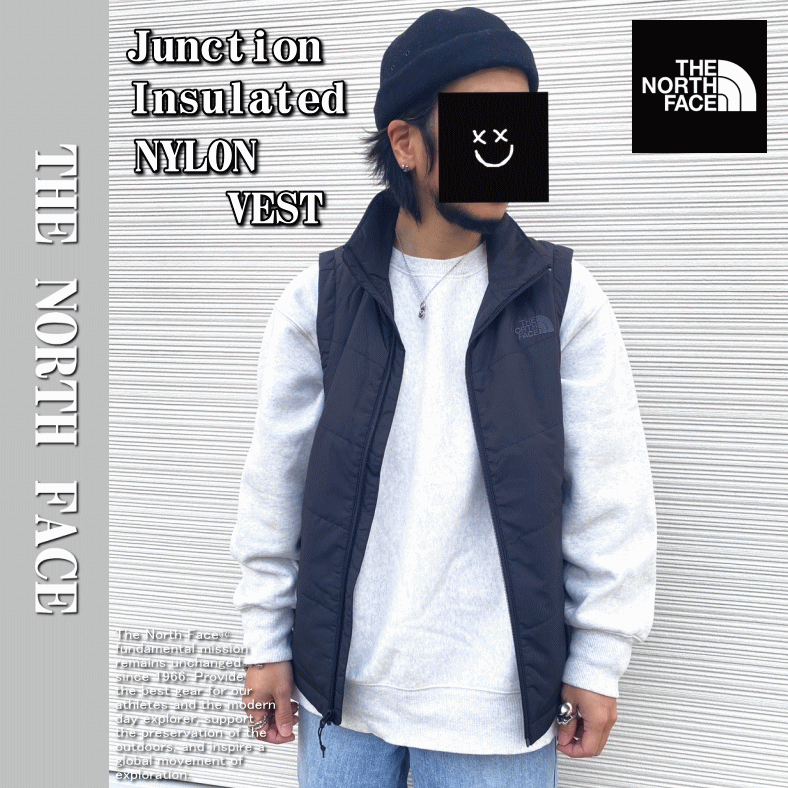 未使用】THE NORTH FACE 黒 ナイロンベスト ベスト - メルカリ