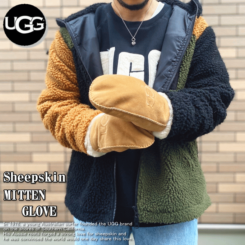 楽天市場】UGG 手袋 レディース 通販 ミトン 革 ポリエステル