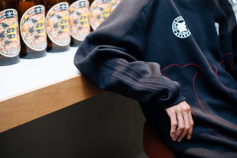 ADIDAS Skateboarding×Evisen CREWNECK アディダス スケート 