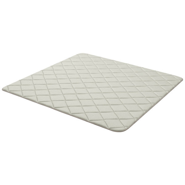 ラグ 夏用 2畳 接触冷感 冷感ジェル ひんやり 冷感ラグ 厚手 3cm 防音 キルト カーペット ラグマット 185×185 ラクッションラグ ACRRG-1818 アイリスオーヤマ * | IRIS OHYAMA | 02