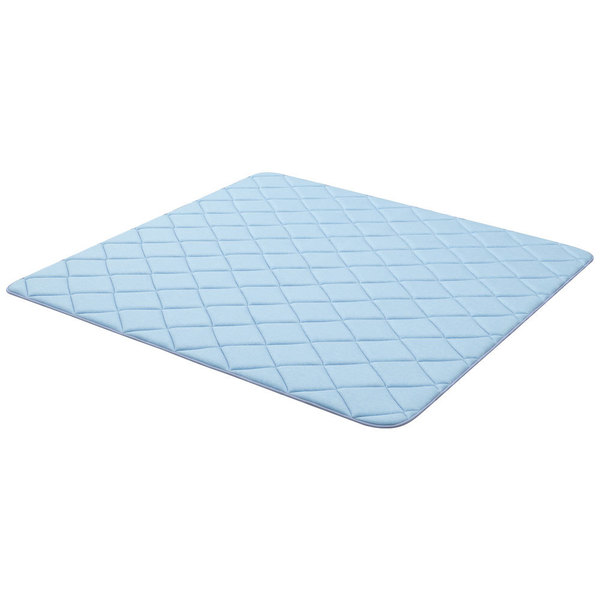 ラグ 夏用 2畳 接触冷感 冷感ジェル ひんやり 冷感ラグ 厚手 3cm 防音 キルト カーペット ラグマット 185×185 ラクッションラグ ACRRG-1818 アイリスオーヤマ * | IRIS OHYAMA | 03