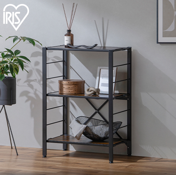 IRIS OHYAMA（アイリスオーヤマ） スチールラック 3段 幅56 奥行34.5