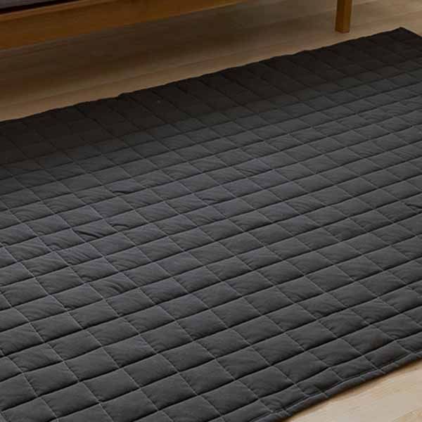 ラグ カーペット フロアマット 抗菌 防臭 洗える 約３畳 グレー 防音効果 楽天市場】【最大5000円クーポン☆マラソン期間】ラグ