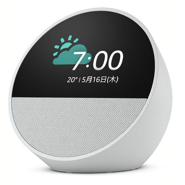 Echo スマートデバイス スマートアラームクロック 多機能時計