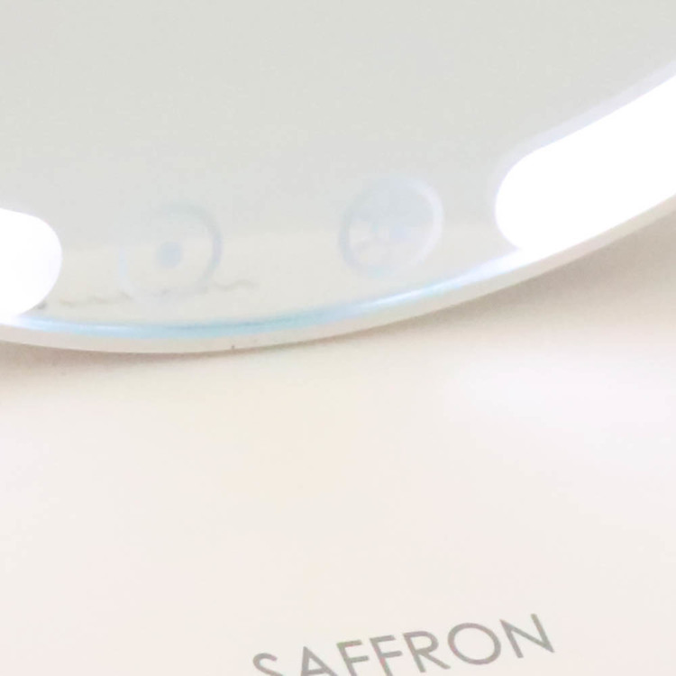 折りたたみLEDミラーミラーLEDフェイス顔ライト照明美容角型折りたたみ【SAFFRON】折りたたみLEDミラー(角型) 