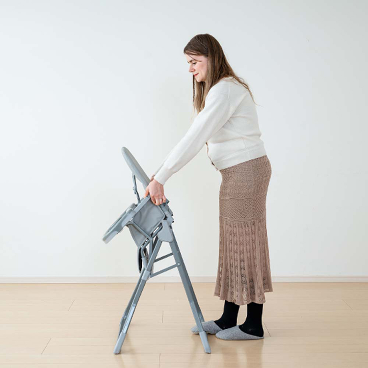 自立式折りたたみベビーハイチェアS-1 Nebio : 快適インテリアYahoo!店