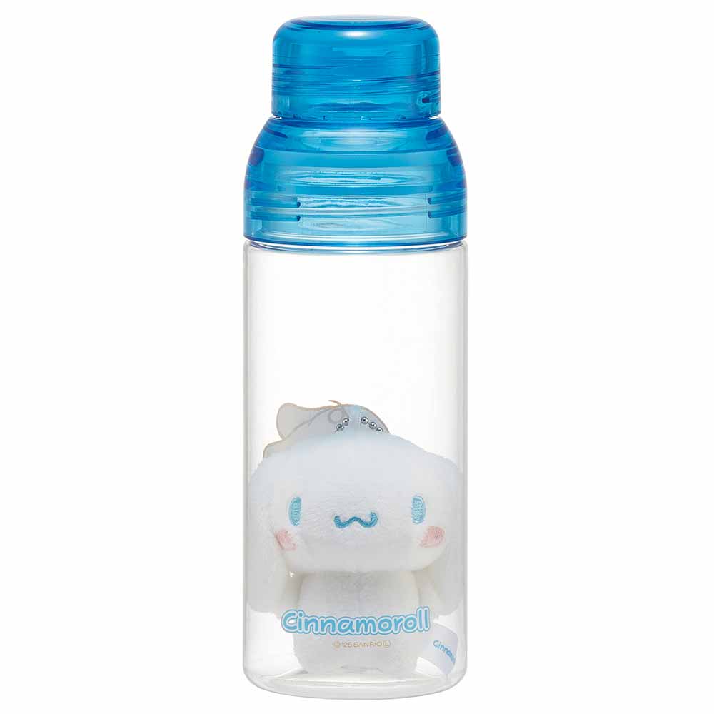 スケーター マスコット入りプラボトル 水筒 480ml ボールチェーン