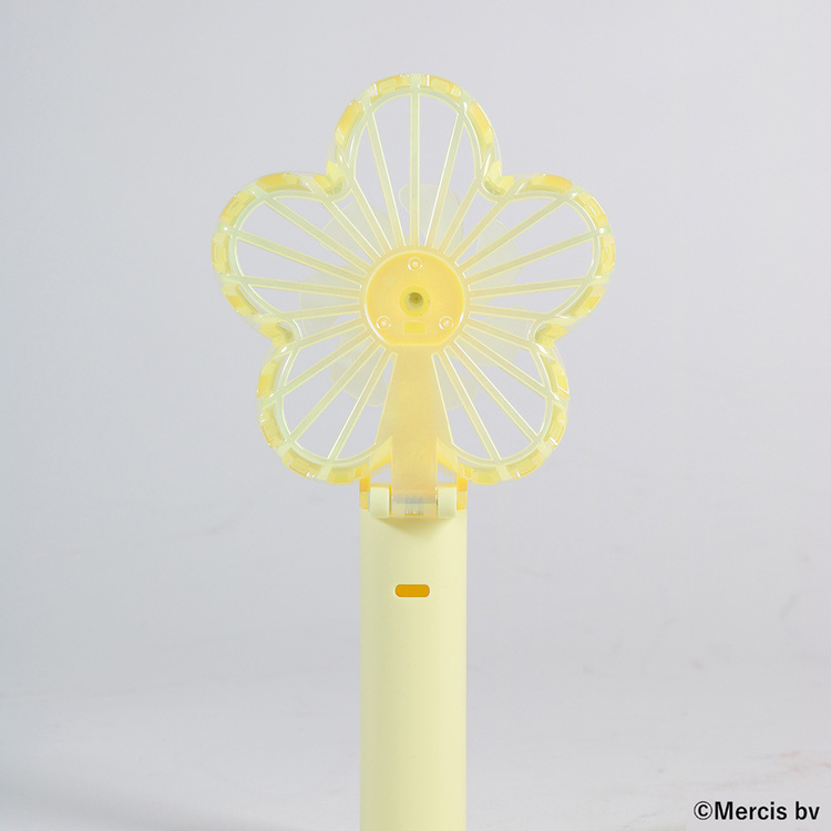 Miffy（ミッフィー） ハンディファン 2way 置き対応 オーロラ色 風量3