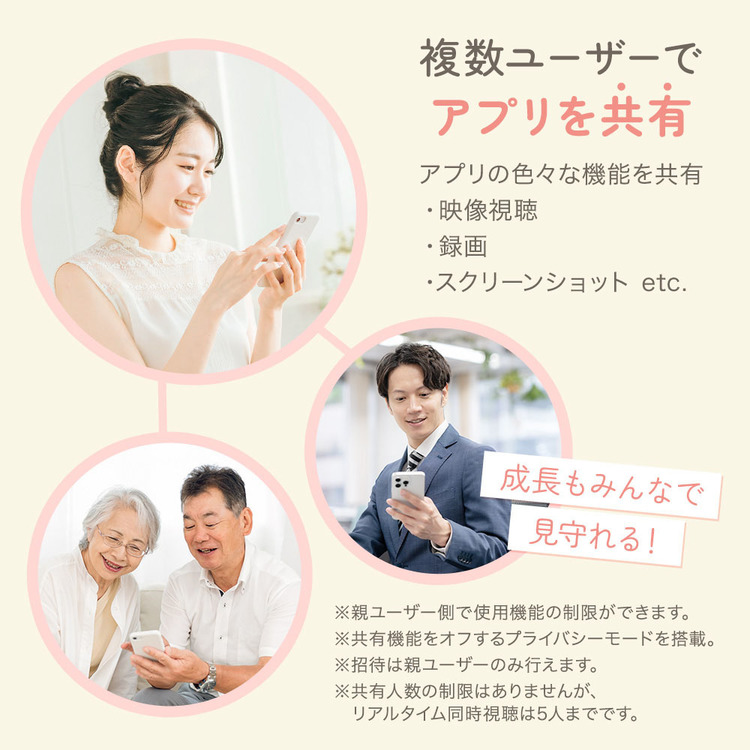 ベビーモニター赤ちゃん見守りカメラSOTTOMI会話自動追尾機能Wi-Fiアプリ対応ペットカメラベビーモニターsottomi（Wi-Fi）アンジュスマイル 