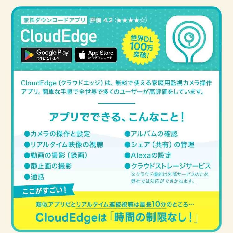 ベビーモニター赤ちゃん見守りカメラSOTTOMI会話自動追尾機能Wi-Fiアプリ対応ペットカメラベビーモニターsottomi（Wi-Fi）アンジュスマイル 