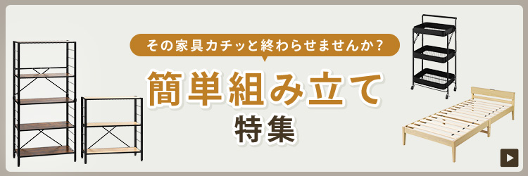 簡単組み立て特集