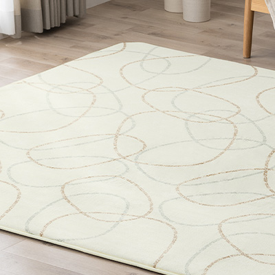 ふっくらラグマット