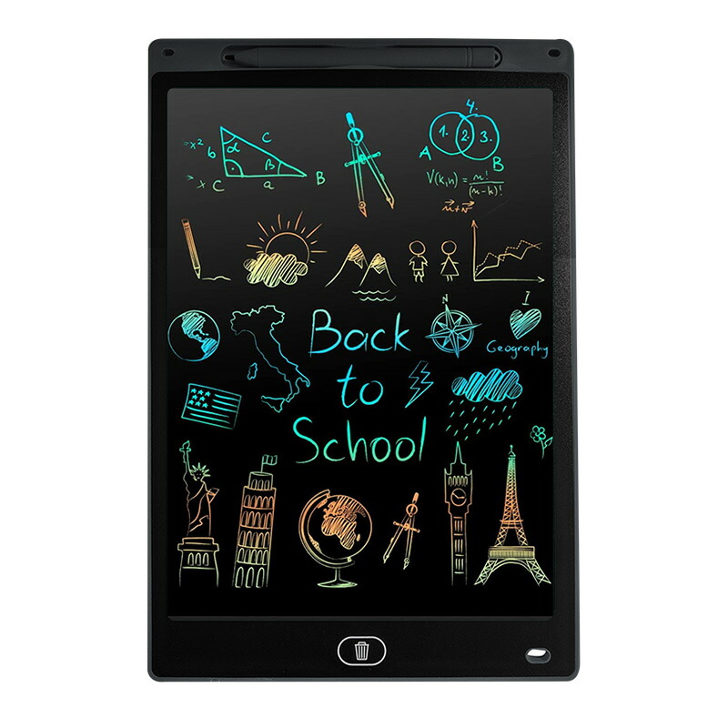 文字練習 子供 誕生日 入学式 大人気 プレゼント 繰り返し電子メモ お絵かきボード 知育玩具 12インチ 汚れない 伝言板 遊び 利用 大人用 薄型 ワンボタン |  | 22