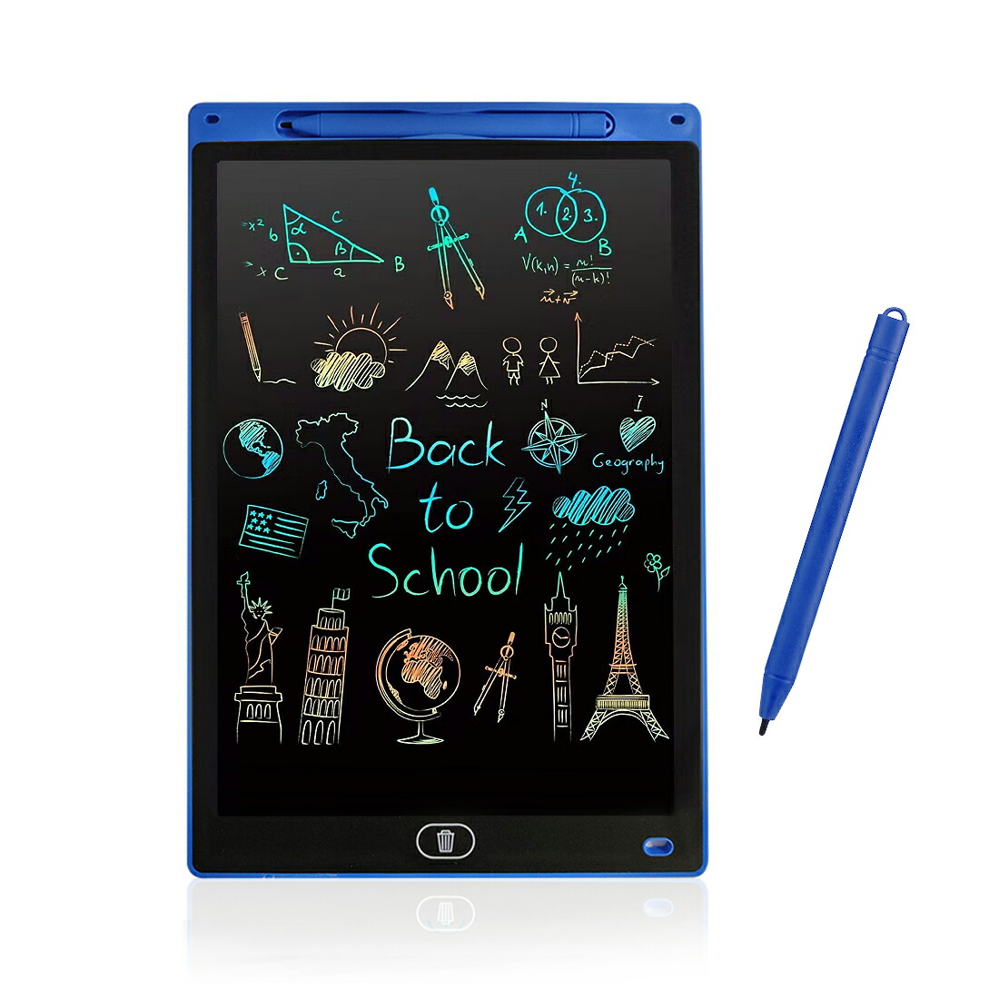 文字練習 子供 誕生日 入学式 大人気 プレゼント 繰り返し電子メモ お絵かきボード 知育玩具 12インチ 汚れない 伝言板 遊び 利用 大人用 薄型 ワンボタン |  | 03