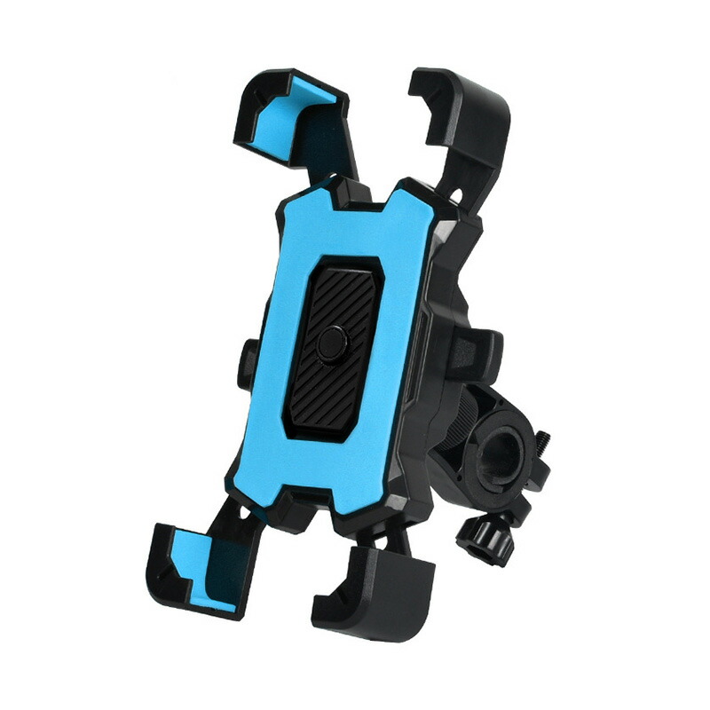 スマホホルダー 自転車 バイク 兼用 サイクリング GPSナビ 携帯ホルダー 360度回転 ワンタッチ操作 振れ止め 脱落防止 スマホ固定 自動ロック 角度調整 バイク用 |  | 02