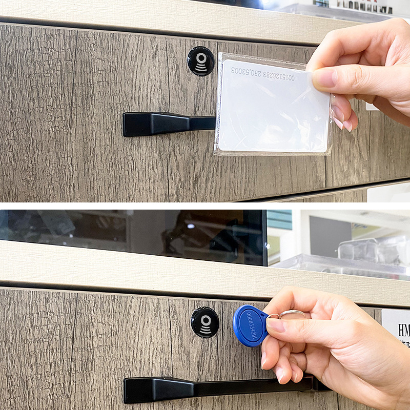 デジタルロック ロック 引き出し用 後付け 隠しタイプ 隠しロック 外側に穴を開けず 電子ロック 電池式 防犯用品 取付簡単 キャビネット RFIDロック 解錠カード |  | 18