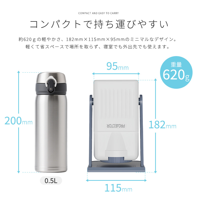 ポータブルプロジェクター ホームプロジェクター 自動台形補正 360°回転 天井投影 4k対応 1080P 家庭用 HiFiスピーカー内蔵 200ANSIルーメン 短距離投影 |  | 11