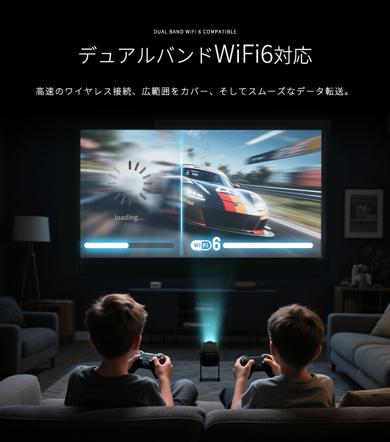 ポータブルプロジェクター ホームプロジェクター 自動台形補正 360°回転 天井投影 4k対応 1080P 家庭用 HiFiスピーカー内蔵 200ANSIルーメン 短距離投影 |  | 15