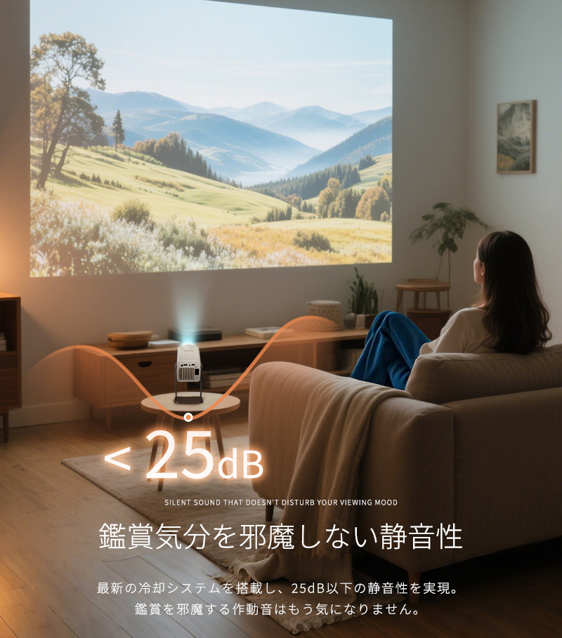 ポータブルプロジェクター ホームプロジェクター 自動台形補正 360°回転 天井投影 4k対応 1080P 家庭用 HiFiスピーカー内蔵 200ANSIルーメン 短距離投影 |  | 16