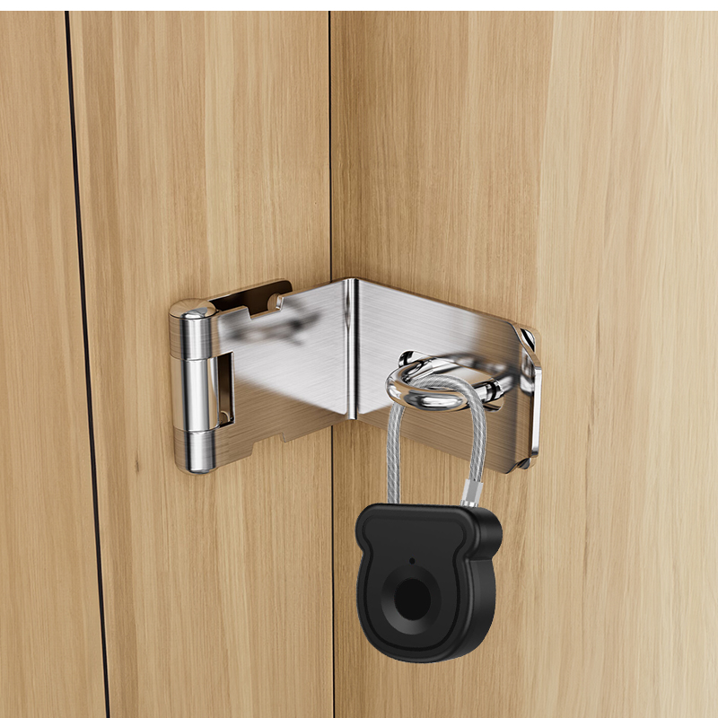 指紋認証ロック 防犯用 宅配BOXに ロッカー バッグ スーツケース ポスト 指紋認証 スマートロック 電子指紋認証式 屋外 オフィス用 最大20指紋登録 |  | 12