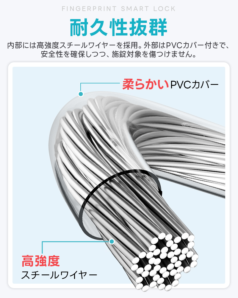 指紋認証ロック 防犯用 宅配BOXに ロッカー バッグ スーツケース ポスト 指紋認証 スマートロック 電子指紋認証式 屋外 オフィス用 最大20指紋登録 |  | 07