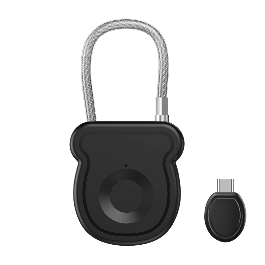 指紋認証ロック 防犯用 宅配BOXに ロッカー バッグ スーツケース ポスト 指紋認証 スマートロック 電子指紋認証式 屋外 オフィス用 最大20指紋登録 |  | 01