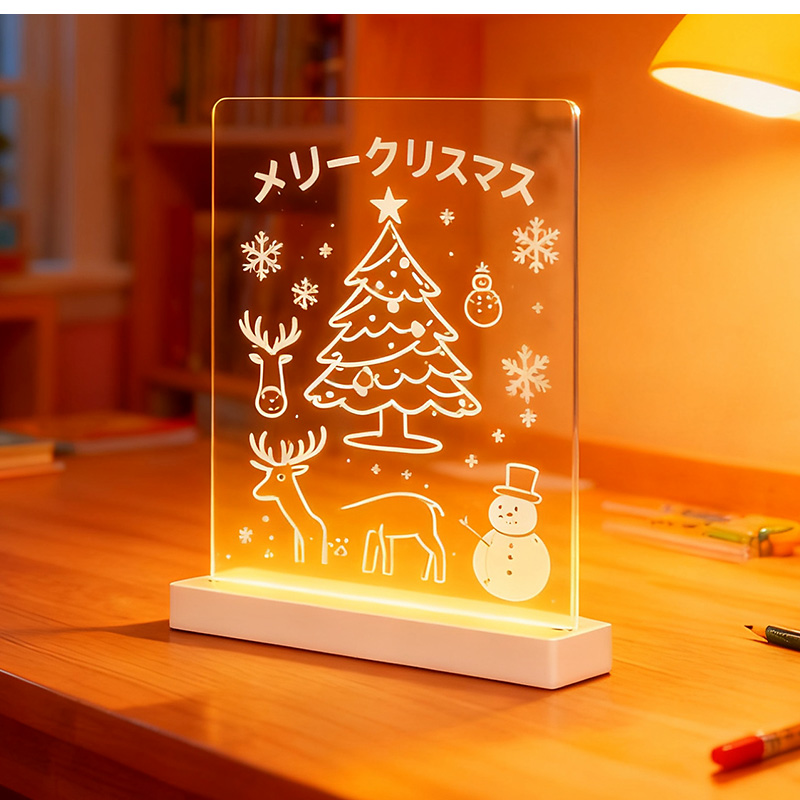 LEDアクリルメッセージボード 充電式 縦置きタイプ DIYお絵描きボード 手書きLED看板 LEDメッセージボード 店頭看板 LEDクリアボード アクリル看板 |  | 15