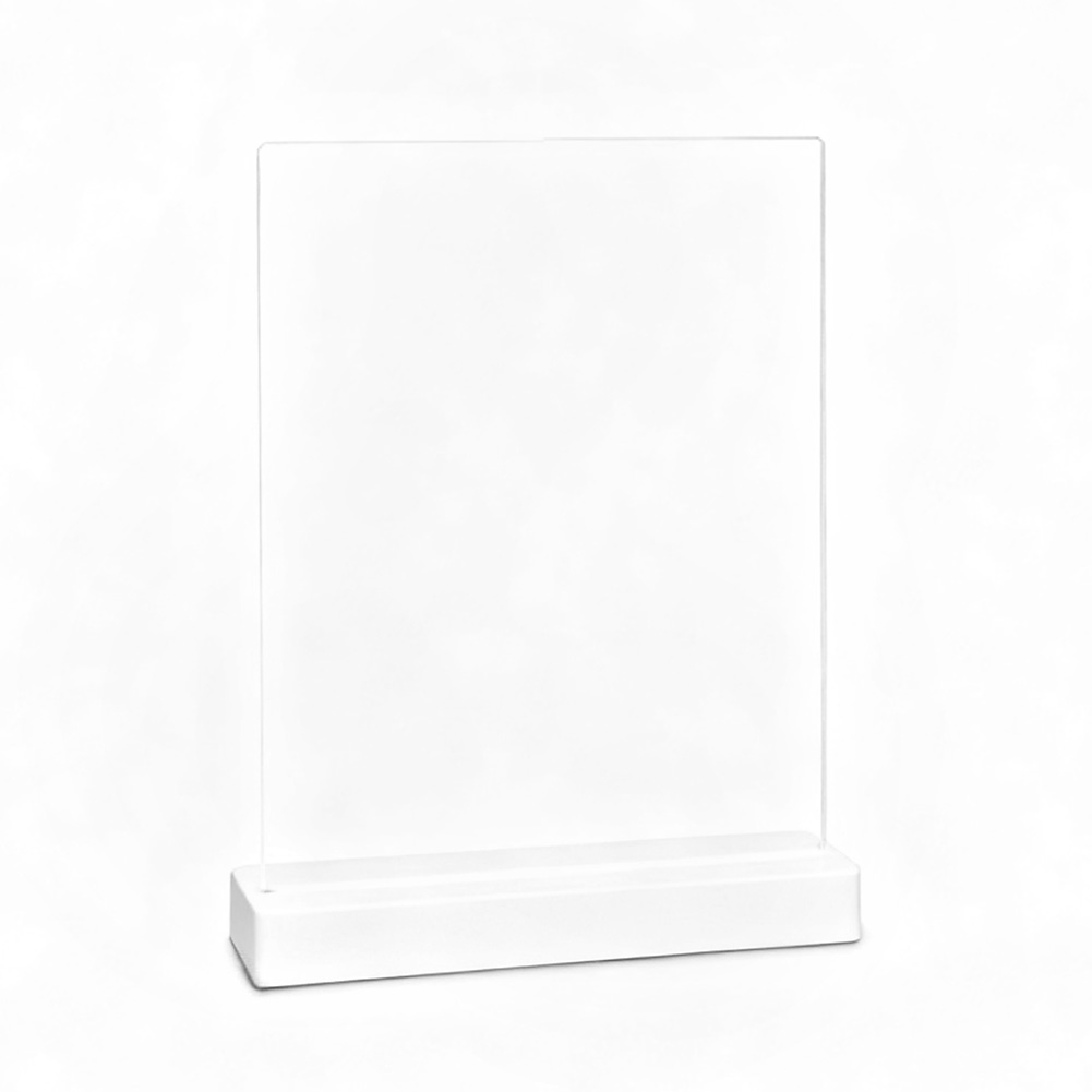 LEDアクリルメッセージボード 充電式 縦置きタイプ DIYお絵描きボード 手書きLED看板 LEDメッセージボード 店頭看板 LEDクリアボード アクリル看板 |  | 01