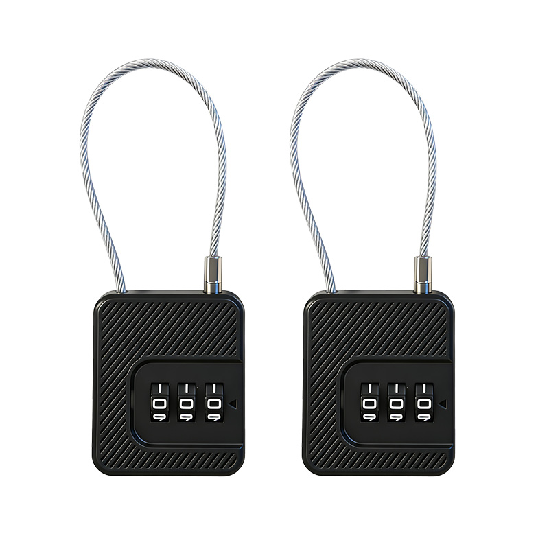 ロック ダイヤルロック 南京錠 3桁 パスワード自由設定 防錆 ポータブル ダイヤル式 カギ不要 携帯便利 32g 軽い 防犯用 宅配BOXに ロッカー バッグ |  | 01