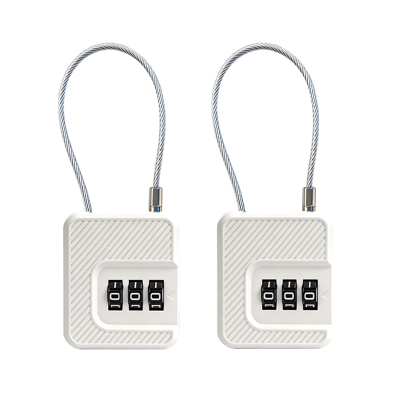 ロック ダイヤルロック 南京錠 3桁 パスワード自由設定 防錆 ポータブル ダイヤル式 カギ不要 携帯便利 32g 軽い 防犯用 宅配BOXに ロッカー バッグ |  | 02