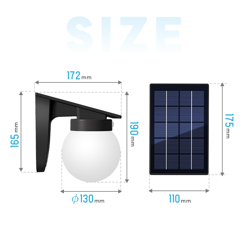 ソーラーライト 屋外 防水 人感 センサーライト 太陽光充電 人感センサーライト ソーラー庭園灯 庭 駐車場 夜間自動点灯 自動消灯 センサー付き 夜道 間接照明 |  | 20