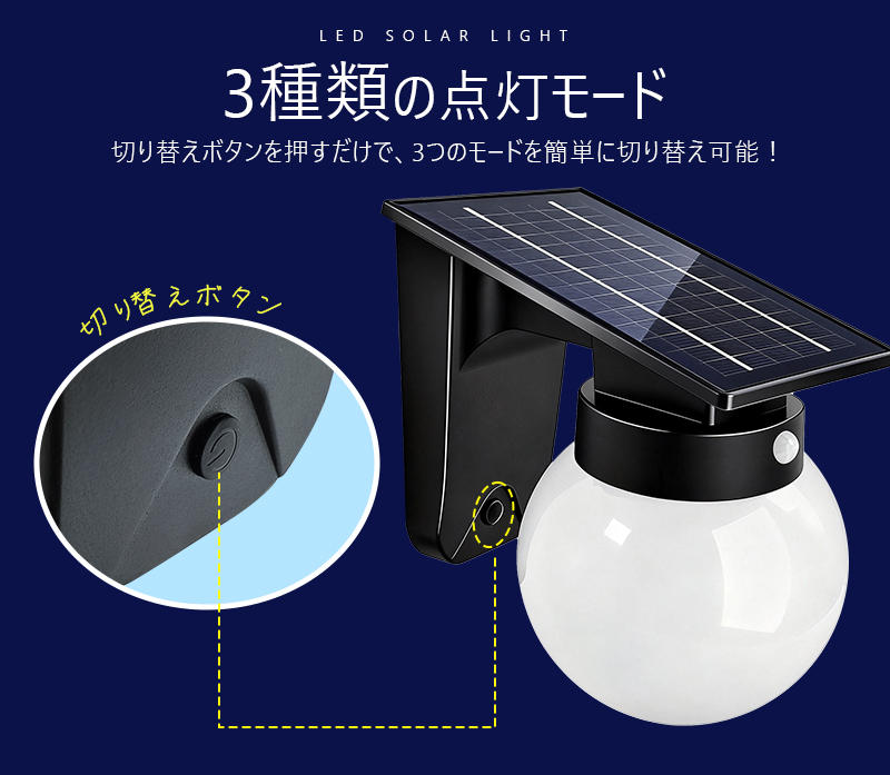 ソーラーライト 屋外 防水 人感 センサーライト 太陽光充電 人感センサーライト ソーラー庭園灯 庭 駐車場 夜間自動点灯 自動消灯 センサー付き 夜道 間接照明 |  | 07