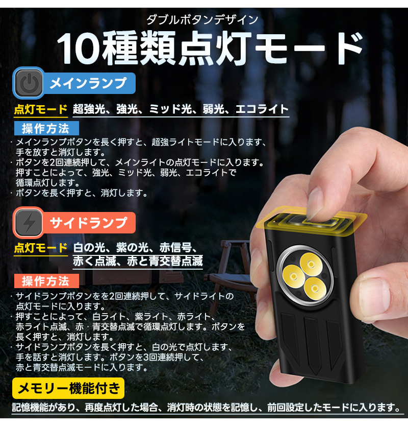 【50%OFF】ミニライト キーホルダー フラ...の詳細画像3