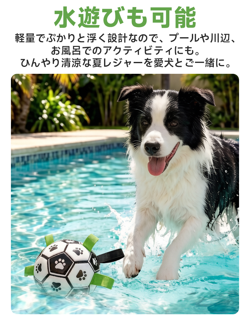 犬用サッカーボール 犬用おもちゃ 犬 おもちゃ オモチャ 空気入れ付き 運動不足やストレス解消に 犬用ボール 超耐久 TPUコーティング 噛み癖解消 安心安全素材 |  | 09