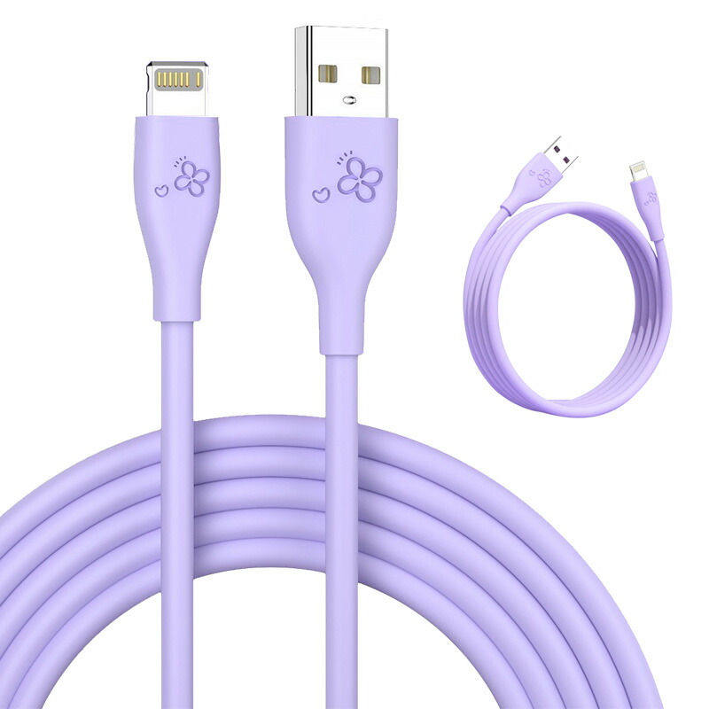 USB-A to Lightning ケーブル 2本セット 1.2m 2m ライトニングケーブル